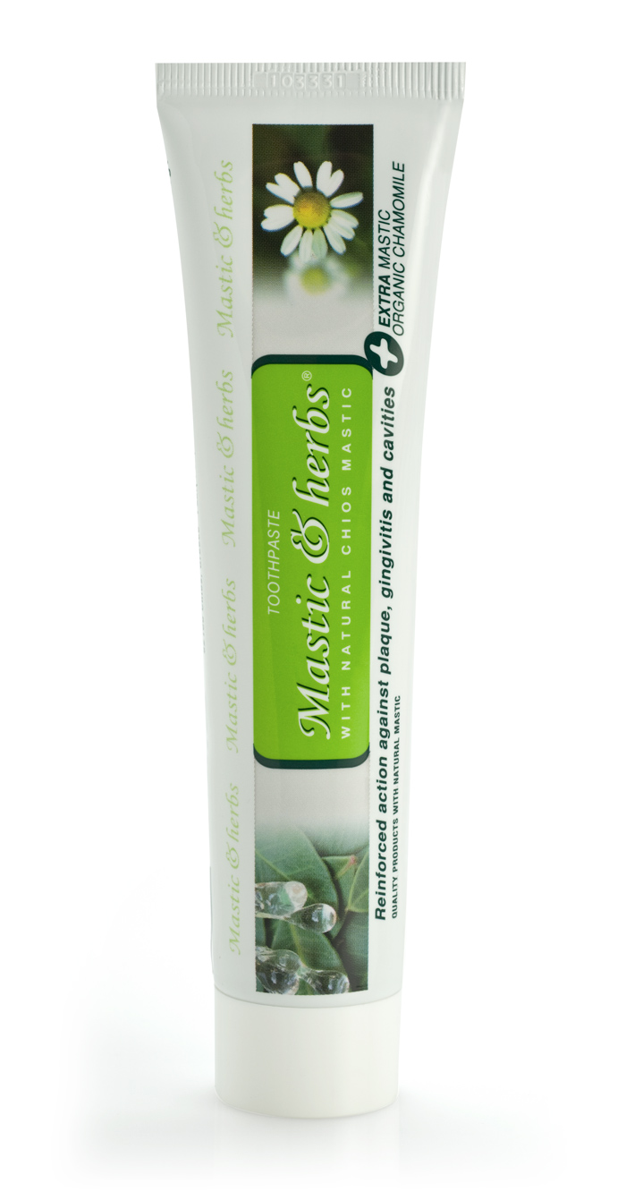 Toothpaste Mastic & herbs with mastic and Bio camomile