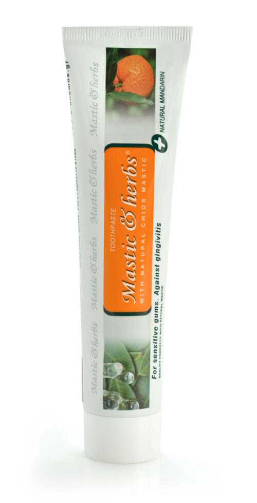 Toothpaste Mastic & herbs with mastic & mandarin