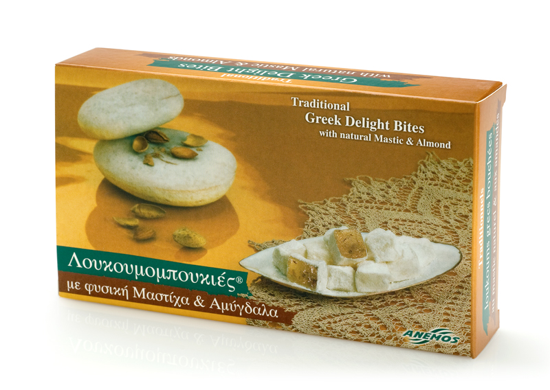 Greek Delight with natural mastic and almonds 200g