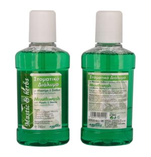 Mundwasser mit Mastix, Stevia & Minze 250ml