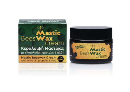 Mastic bees wax with bio olive oil. Jar 50ml