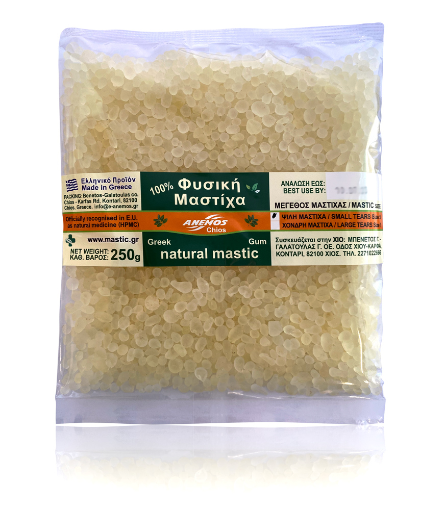 100% pure, Natural gum mastic / mastiha without box • ANEMOS